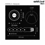 ADDICTED TOYS - PULITORE ANALE CON ADATTATORE UNIVERSALE MODELLO 6